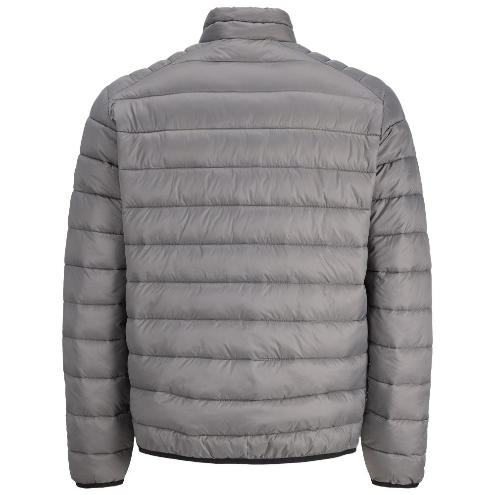 Chaqueta acolchada gris claro para hombre Jack & Jones Bradley ver 2
