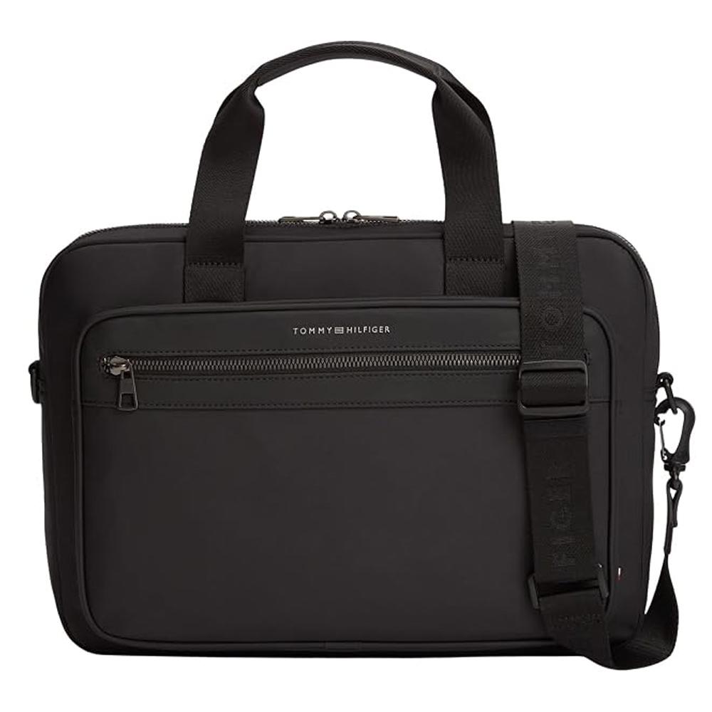 Sacoche Noire Homme Tommy Hilfiger Reprevees pas cher