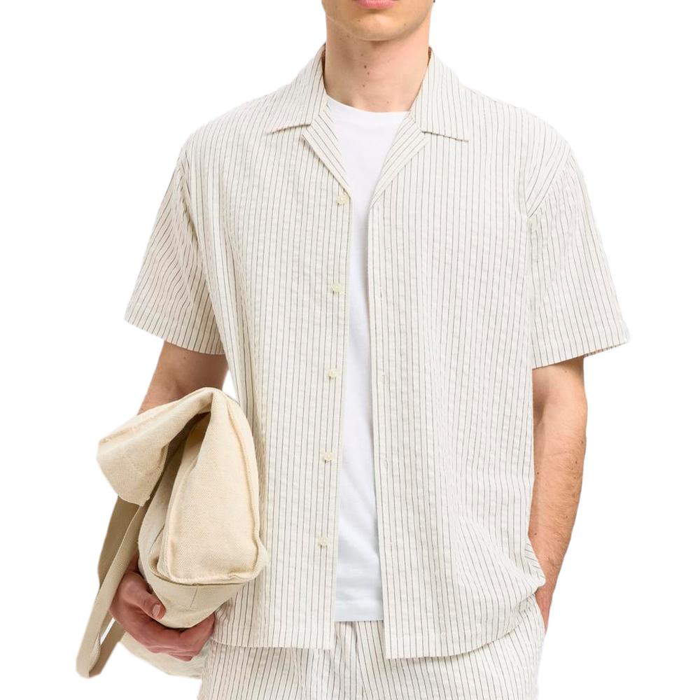 Chemise Blanche Homme Selected Relaxed pas cher