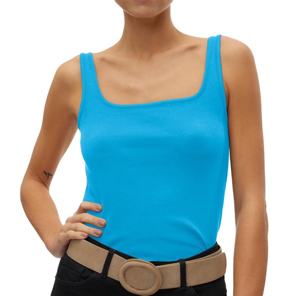 Débardeur Bleu Femme Vero Moda Chloe pas cher
