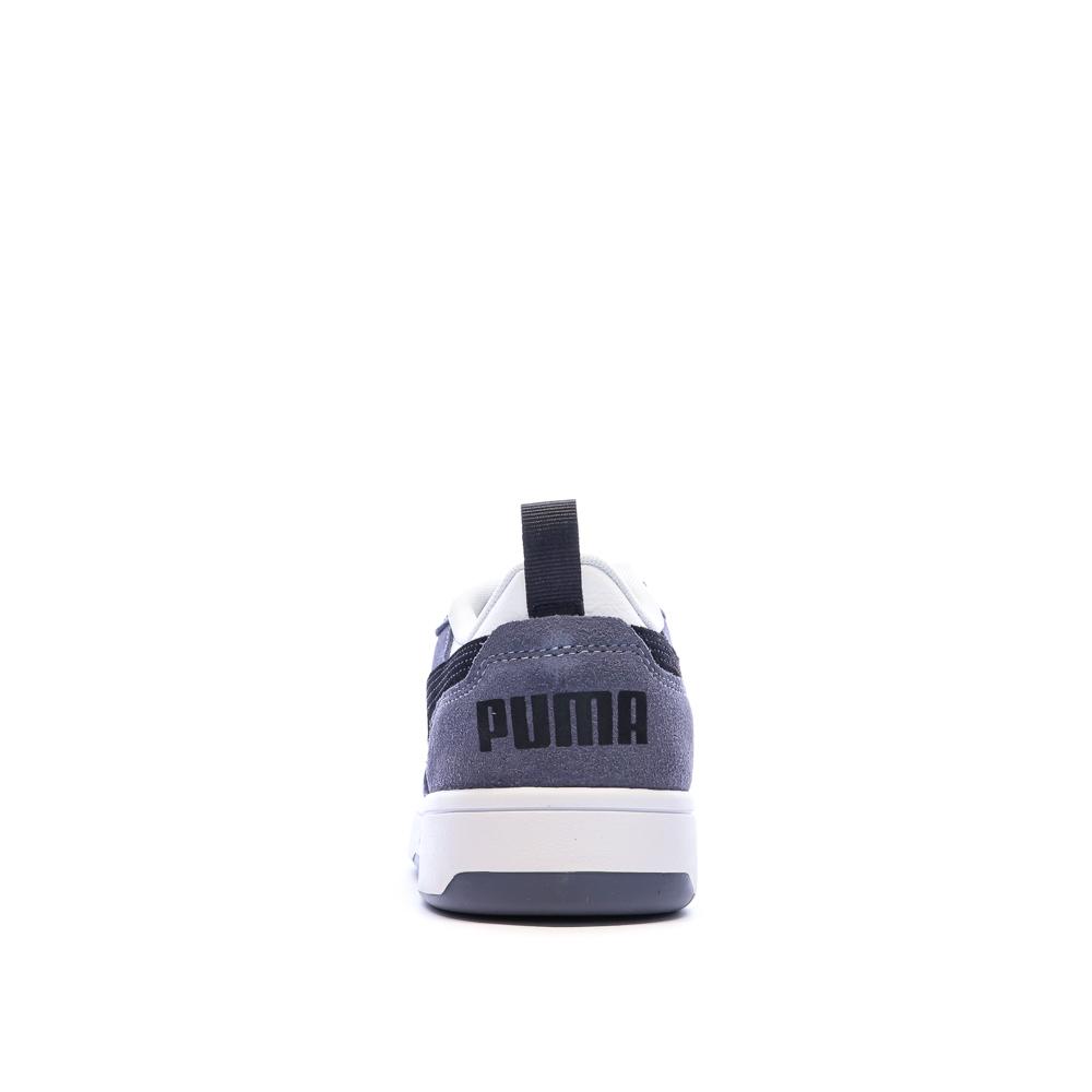 Baskets Blanches/Noires/Bleu Mixte Puma Caven 2.0 vue 3