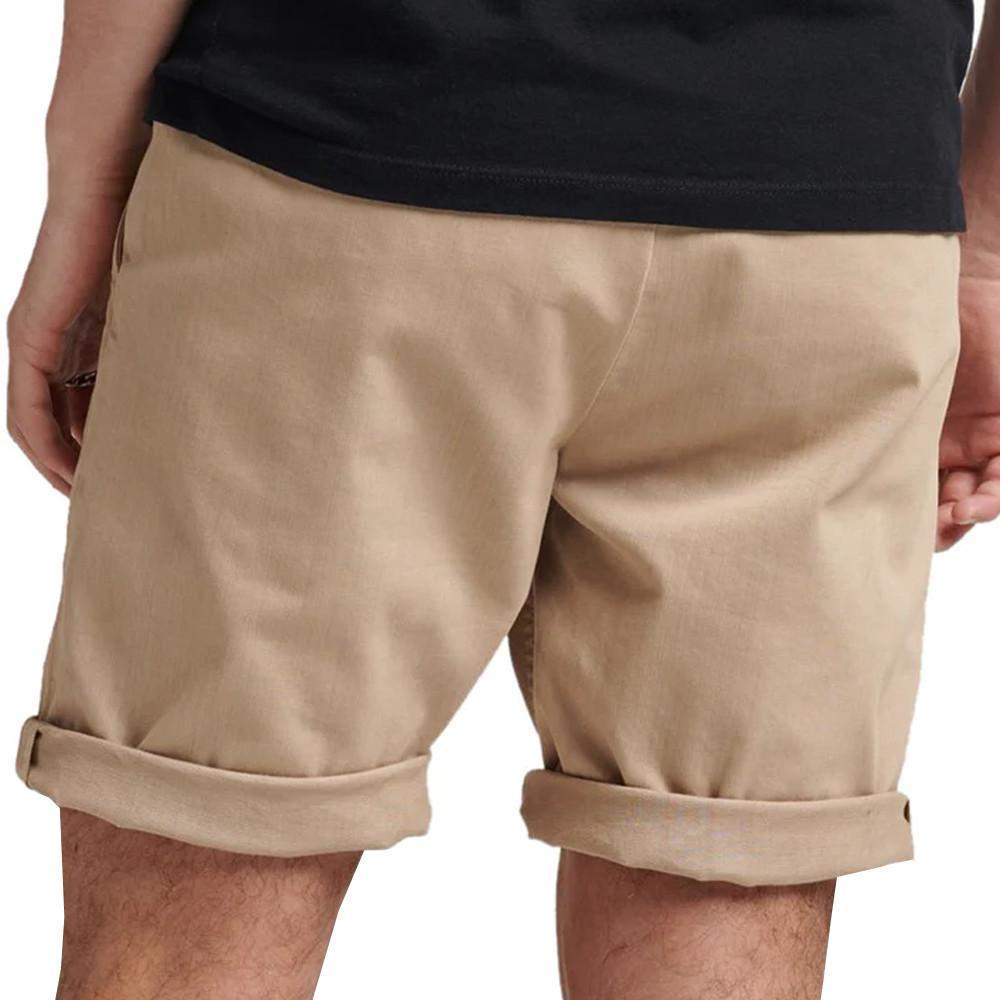 Short Beige Homme Superdry Officer Chino vue 2