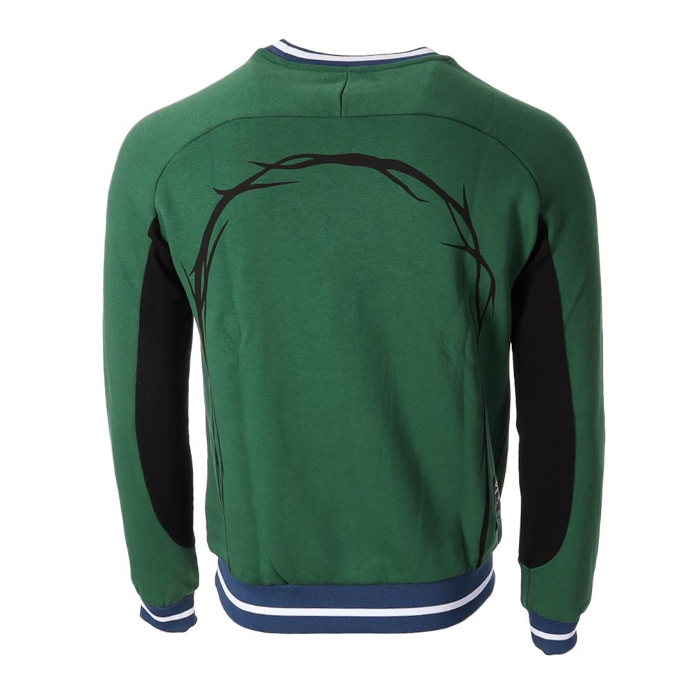 Sweat Vintage Vert Homme Umbro Lif Crewneck vue 2