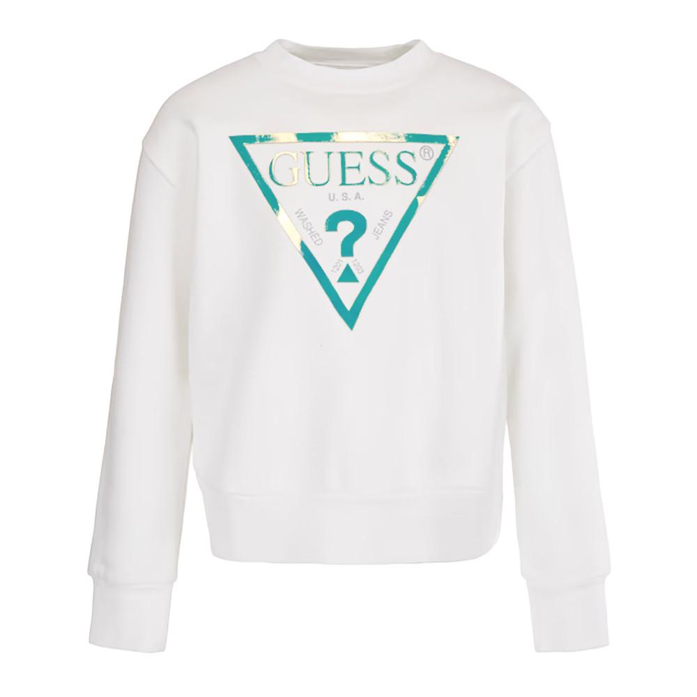 Sweat à Capuche GUESS Blanc Taille S - Quasi Neuf, Occasion Très Bon état