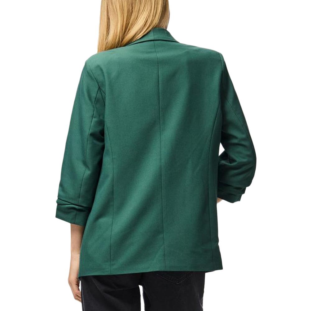 Veste Verte Femme Pieces Bosella vue 2