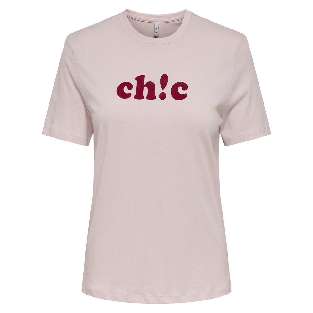 T-Shirt Rose Femme Only Lola pas cher