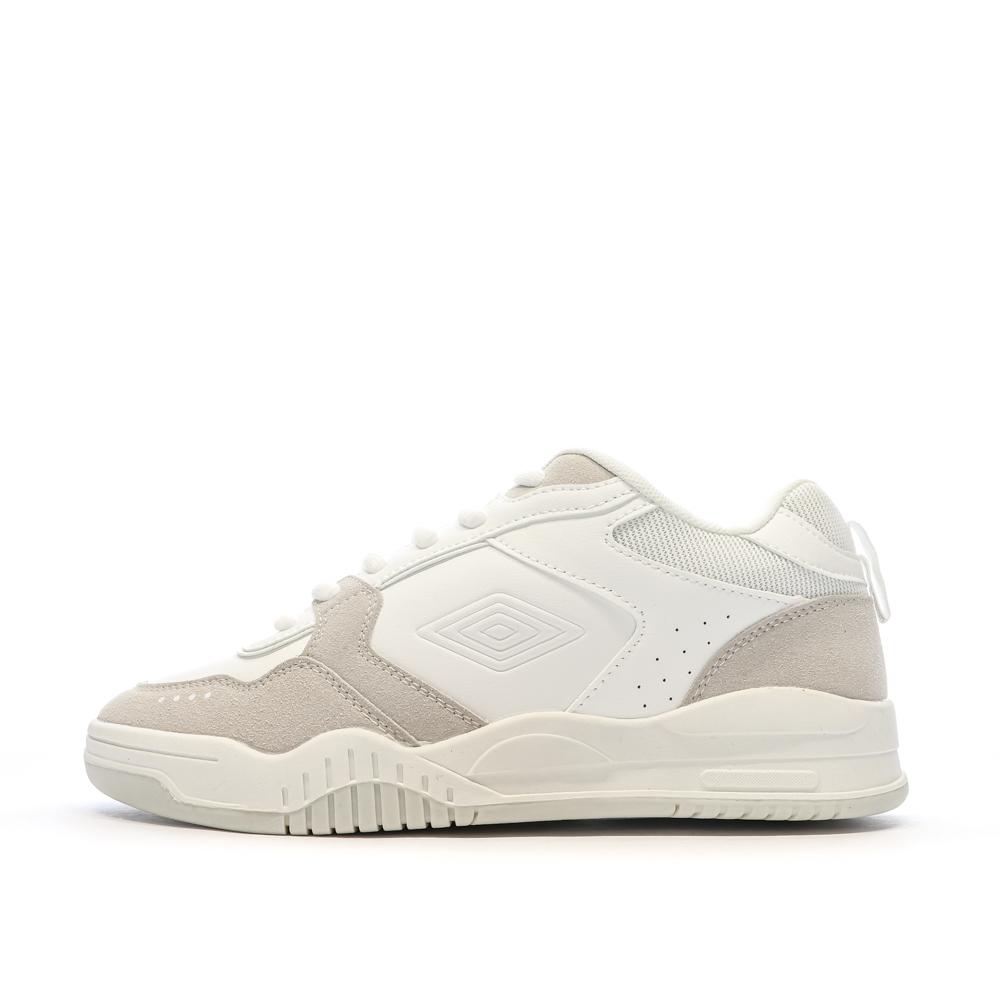 Baskets Blanches/Beiges Homme Umbro Tywen pas cher