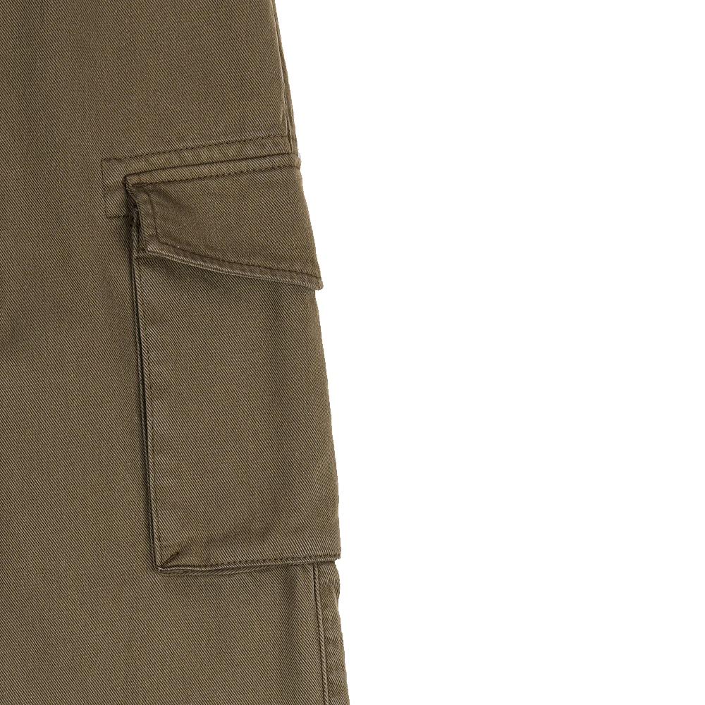 Pantalon Cargo Kaki Femme Teddy Smith Sky vue 2