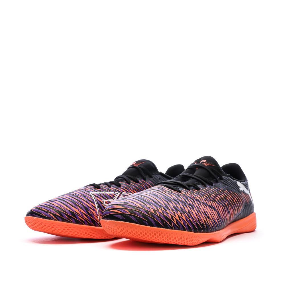 Chaussures de futsal Noir/Orange Homme Puma Future 8 Play It vue 6