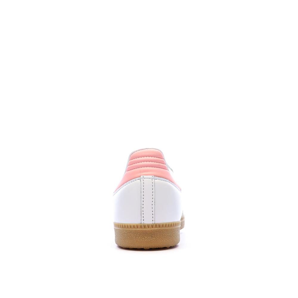 Samba OG Baskets Blanc/Rose Mixte Adidas vue 3