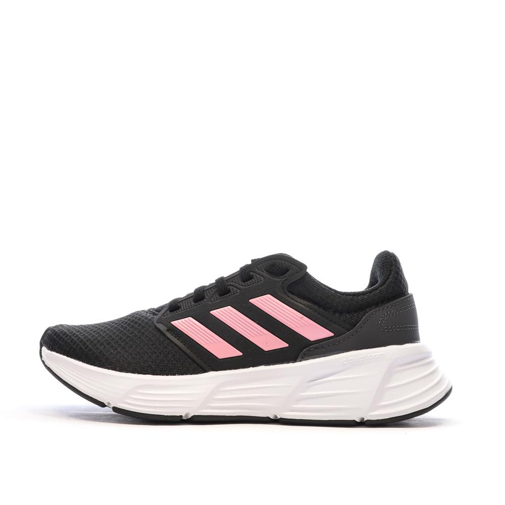 Chaussures de Running Noir/Rose Femme Adidas Galaxy 6 pas cher