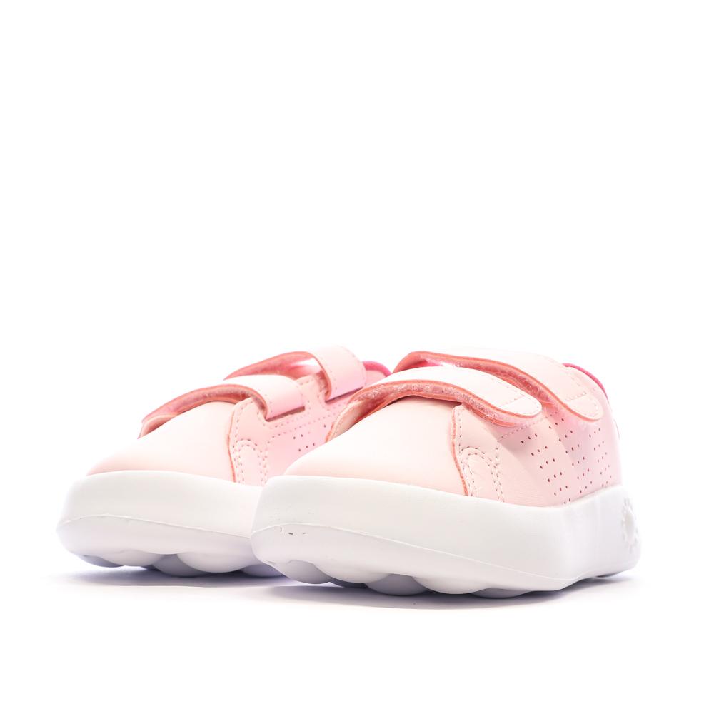 Baskets Rose Fille Adidas Advantage Cf I vue 6