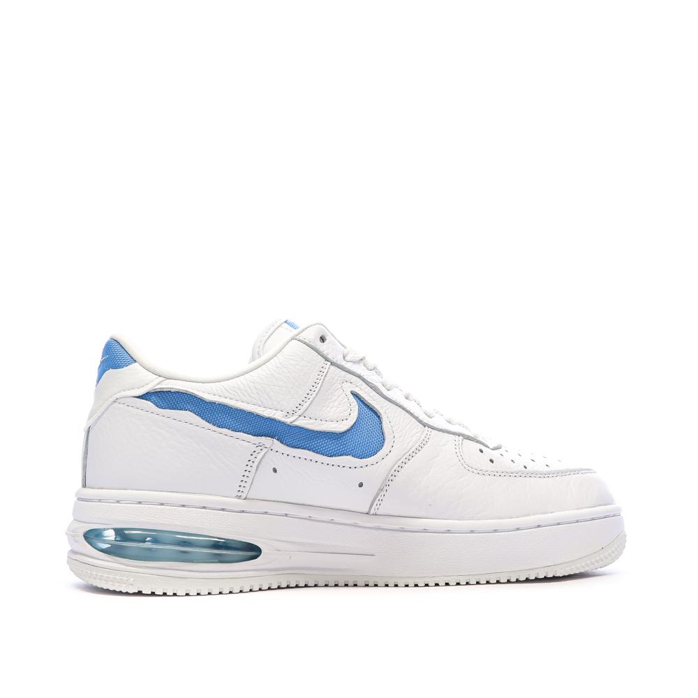 Air Force 1 Baskets Blanches/Bleu Homme Nike vue 2