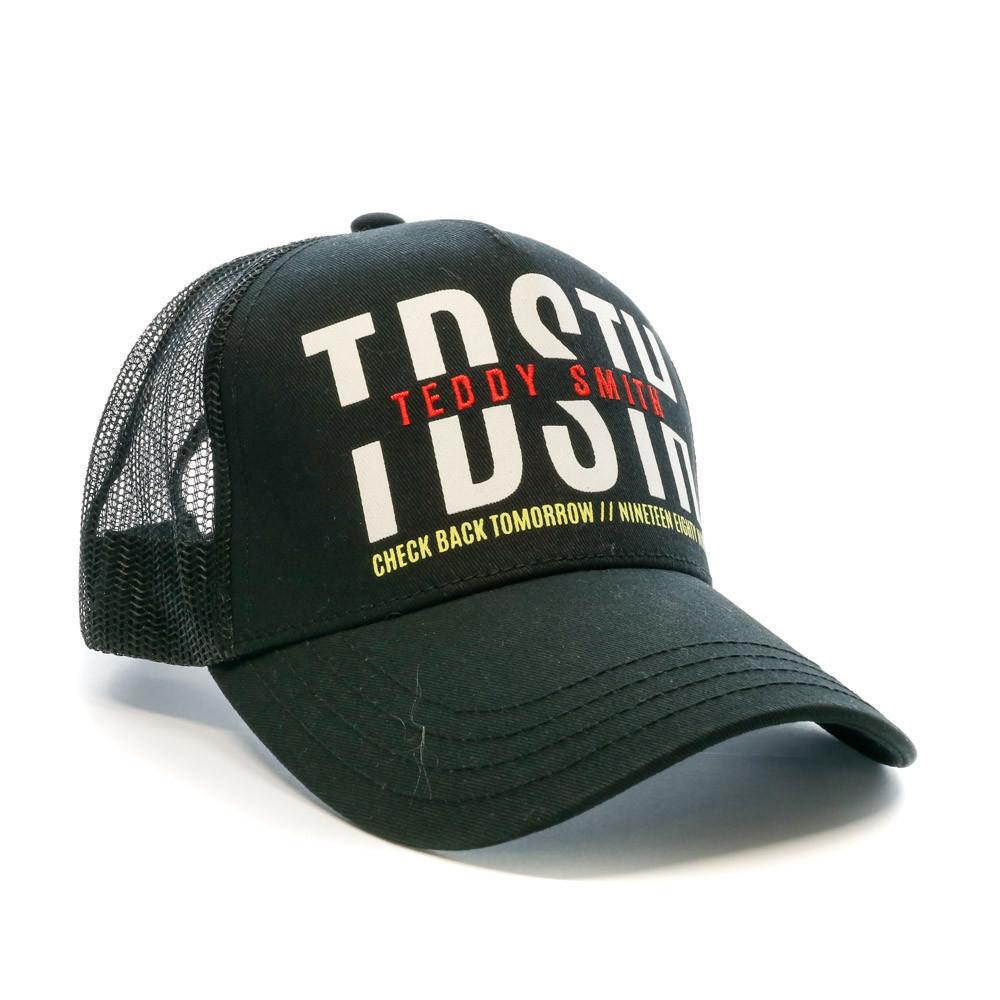 Casquette Noire Homme Teddy Smith Gord vue 2