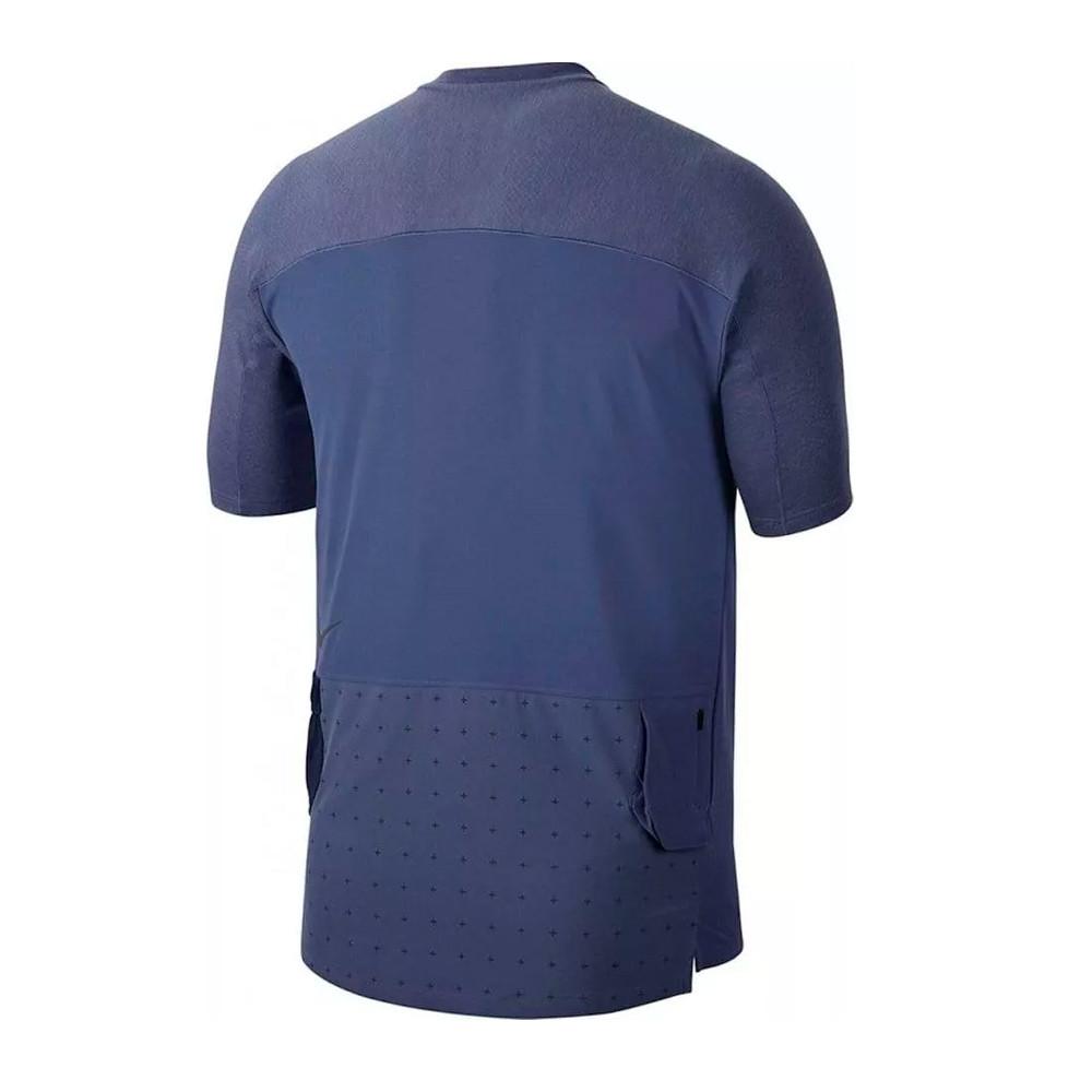 Maillot de sport Bleu Homme Nike Tech Pack vue 2