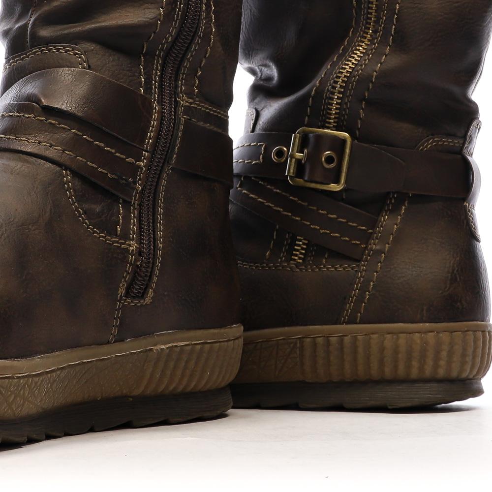 Bottes Marron Femme Relife Cortalie vue 7