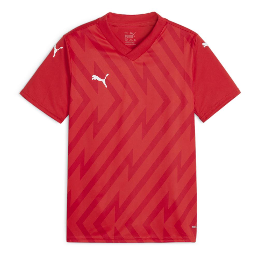 Maillot de football Rouge Garçon Puma Teamglory Jersey Jr pas cher