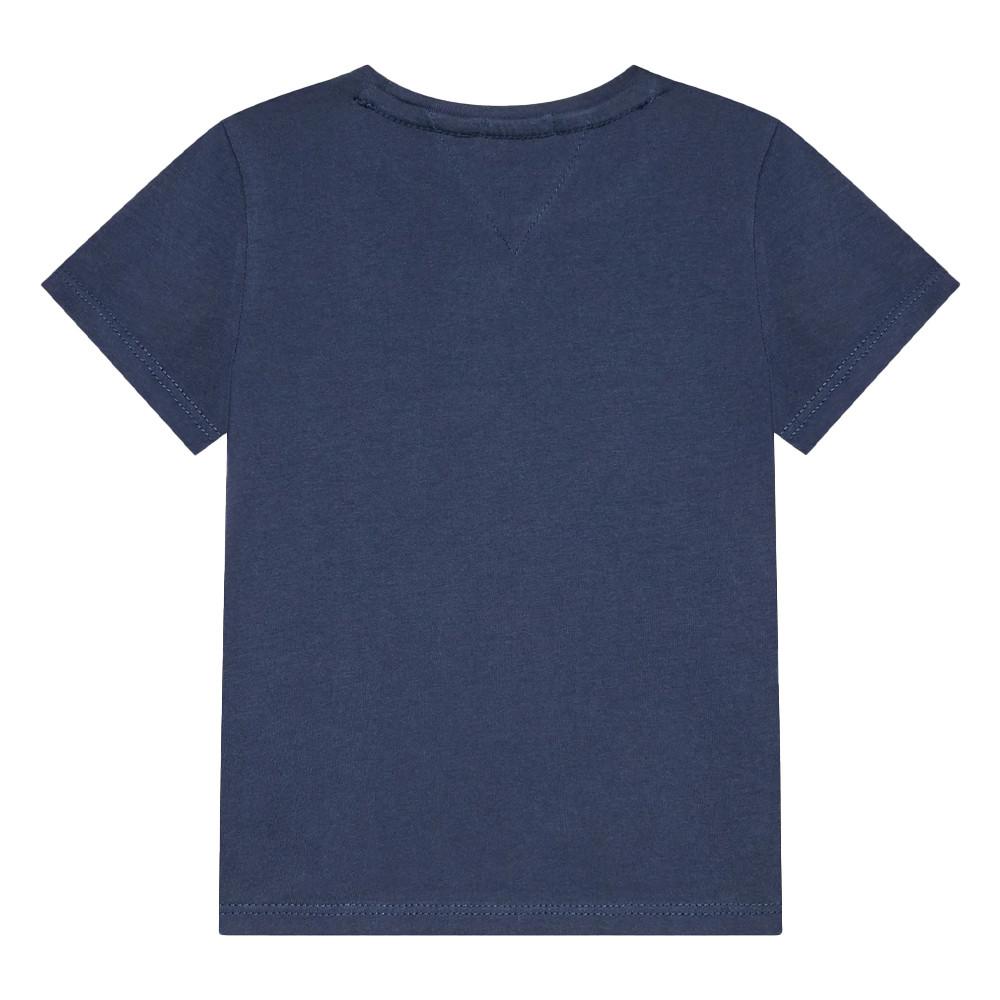 T-shirt Marine Fille Tommy Hilfiger Essential vue 2