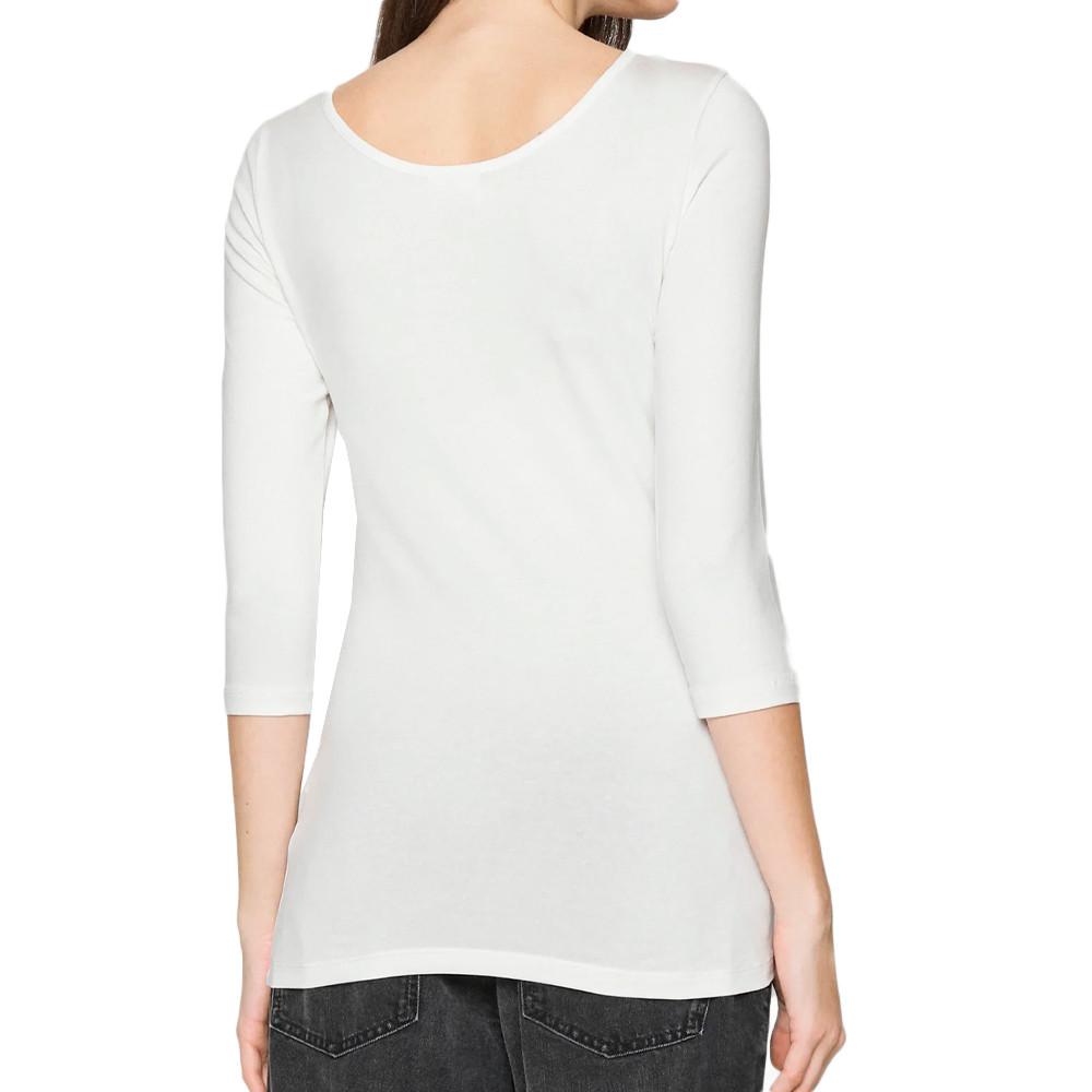 T-Shirt Manches Longues Blanc Mamalicious Lemoni vue 2