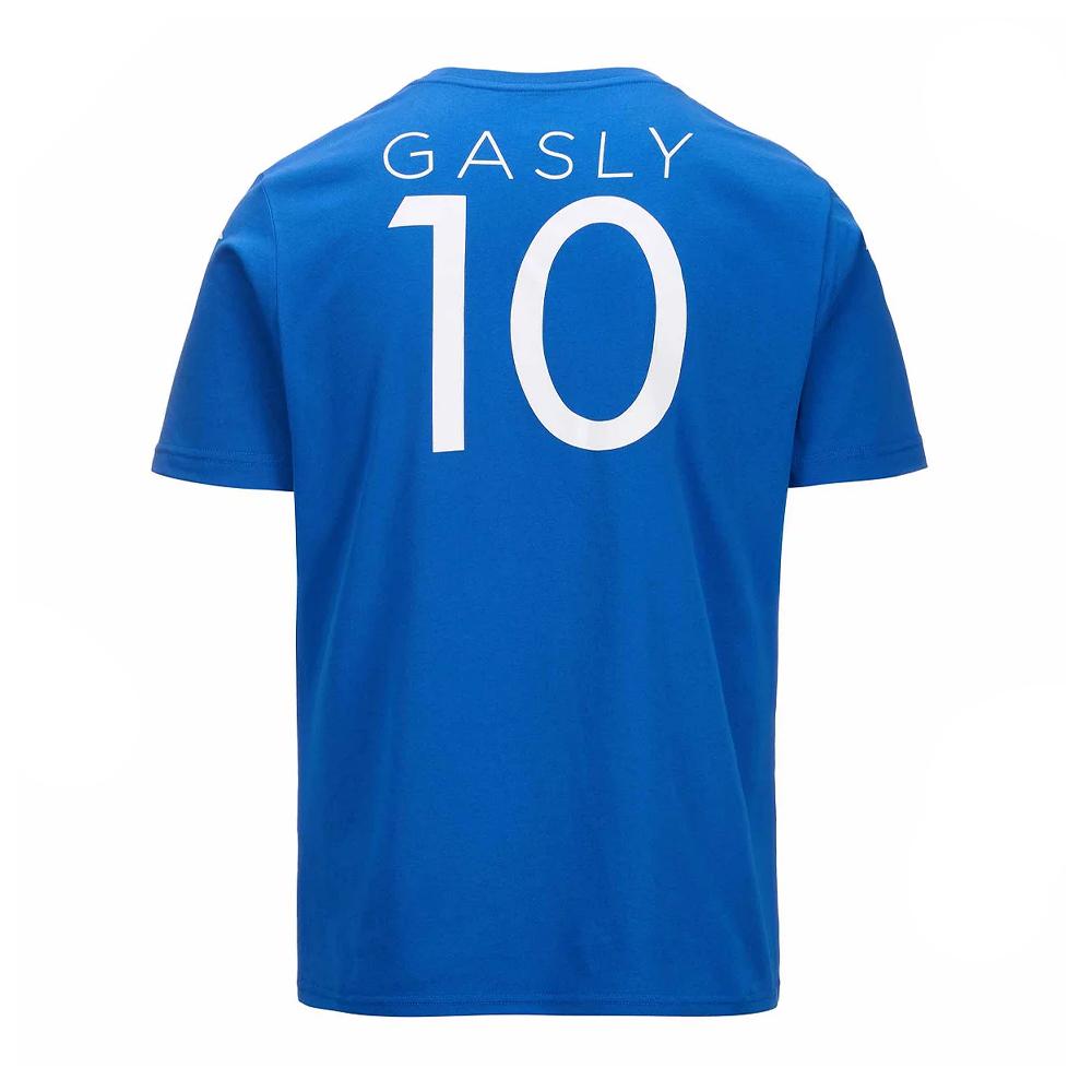 T-shirt de sport Bleu Homme Kappa Ardlo Gasly Alpine F1 vue 2
