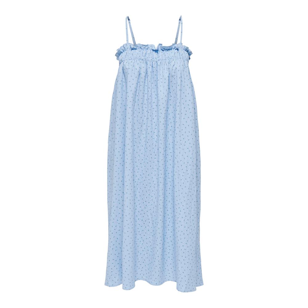 Robe Bleu à Motifs Femme Only Lannah pas cher
