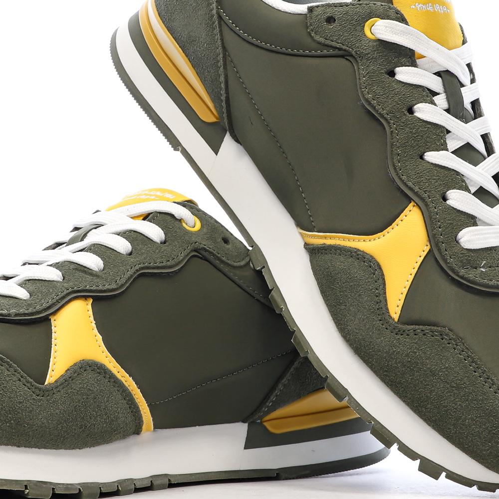 Baskets Kaki/Jaune Homme Teddy Smith 120667 vue 7