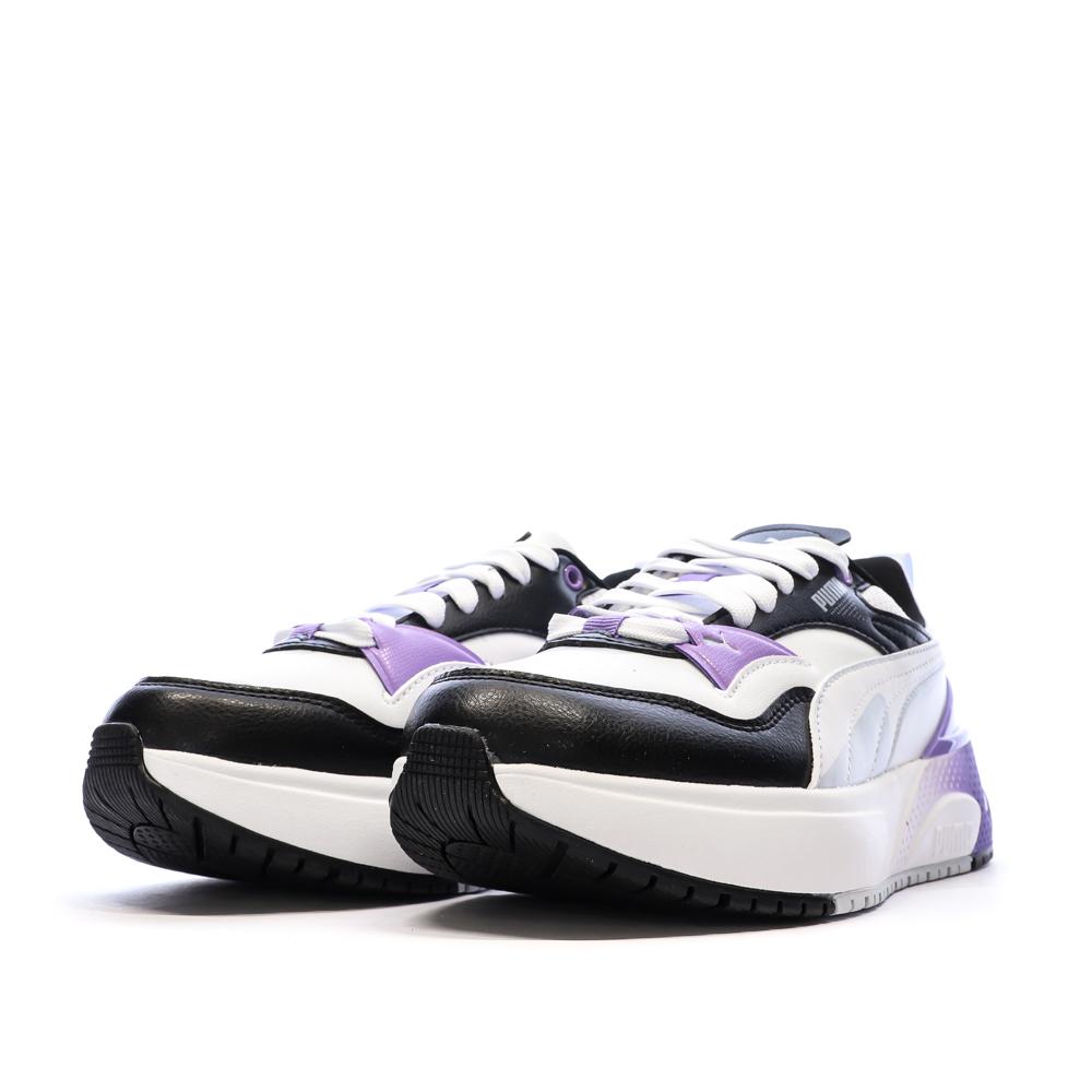 Basket Blanche/Violette Femme Puma R78 Disrupt vue 6