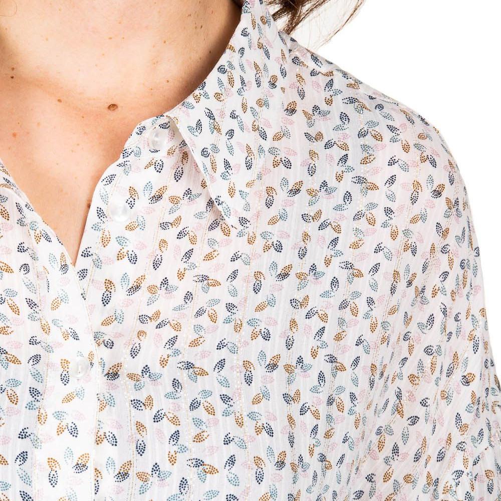 Chemise Blanche a fleurs Femme Teddy Smith Dova Espace des marques