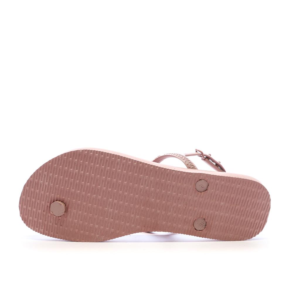 Tongs Rose Femme Havaianas Twist Plus Crocus vue 2