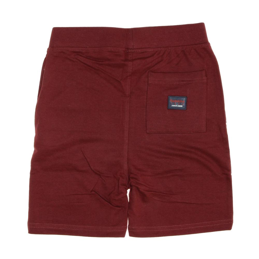 Short Bordeaux Garçon Junior Redskins 2018 vue 2