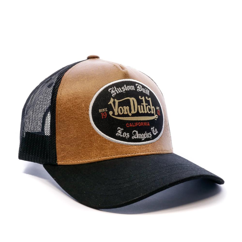 Casquette Noire/Marron Homme Von Dutch TRUCK vue 2