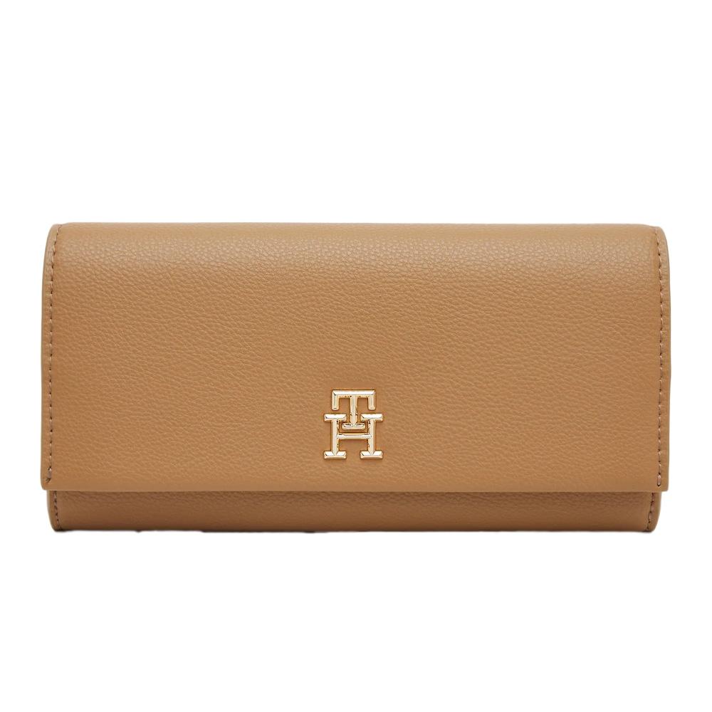 Portefeuille Camel Femme Tommy Hilfiger Legacy pas cher