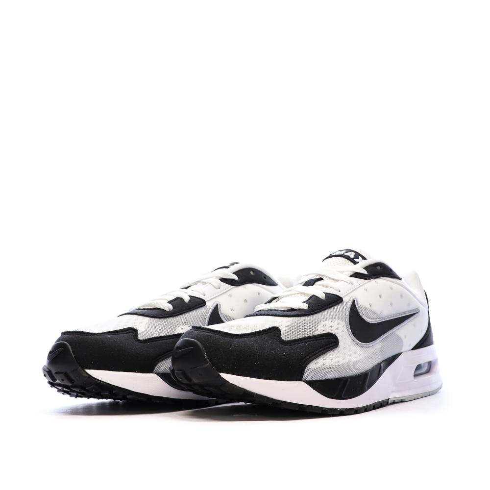 Baskets Blanc/Noir Homme Nike Air Max Solo vue 6