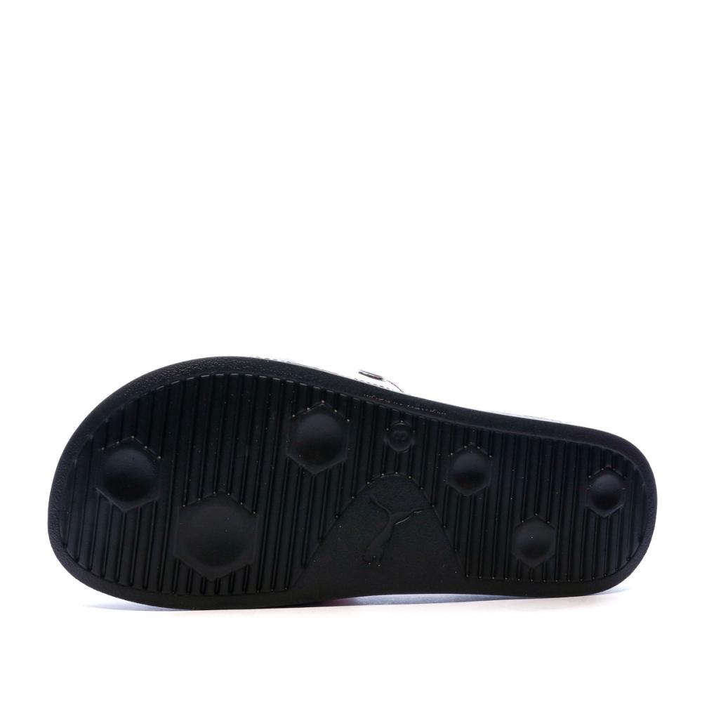 Claquettes noires homme Puma BMW MMS Leadcat vue 2