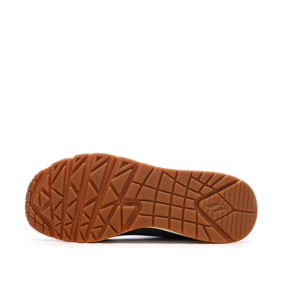 Baskets Grises Homme Skechers Uno vue 5