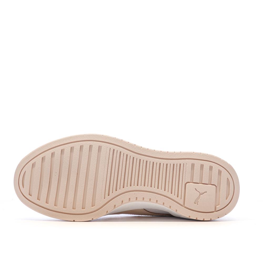 Baskets Blanches/Rose Femme Puma Pro Classic vue 5