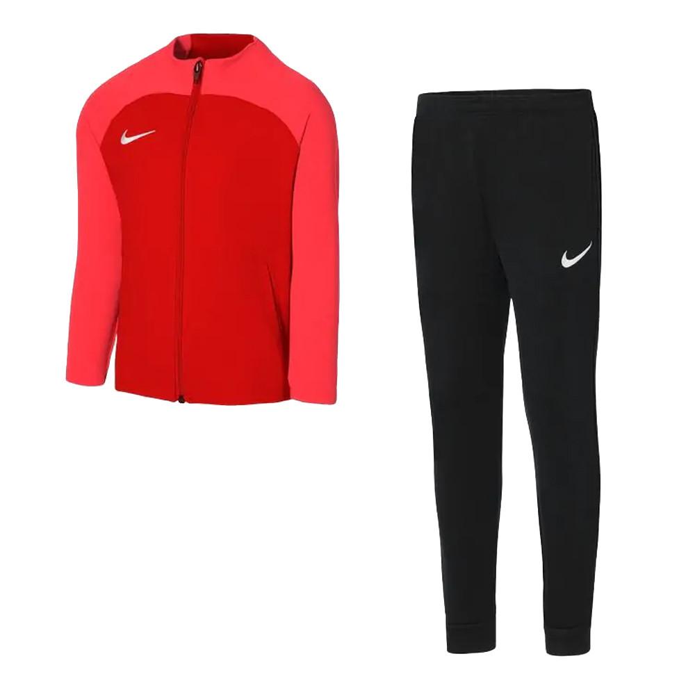 Survêtement Noir/Rouge Enfant Nike Academy Pro pas cher