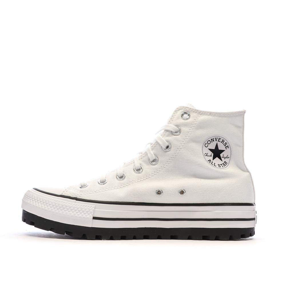 Baskets Blanches Homme Converse Chuck Taylor All Star City pas cher