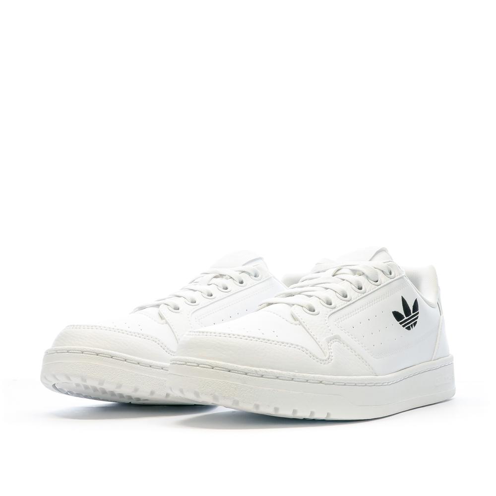 Baskets Blanches Homme Adidas NY 90 vue 6