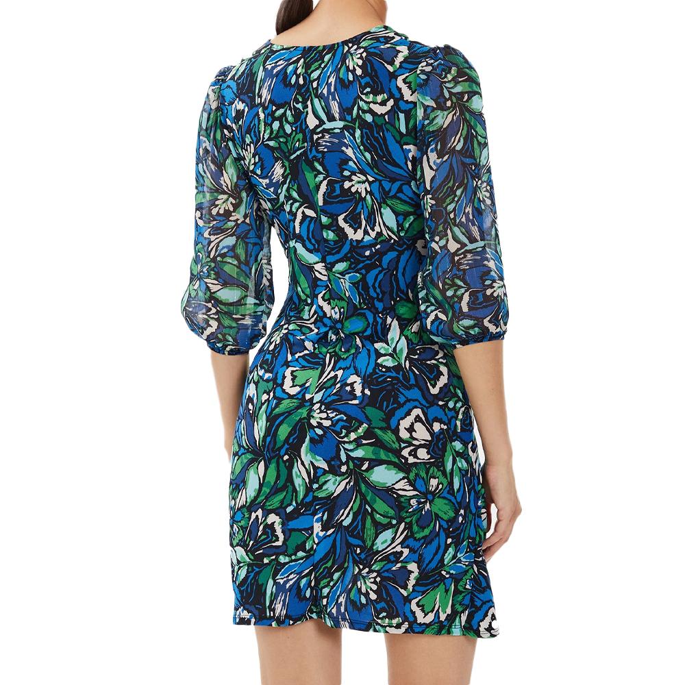 Robe Bleu/Vert Femme Morgan RIMIO vue 2
