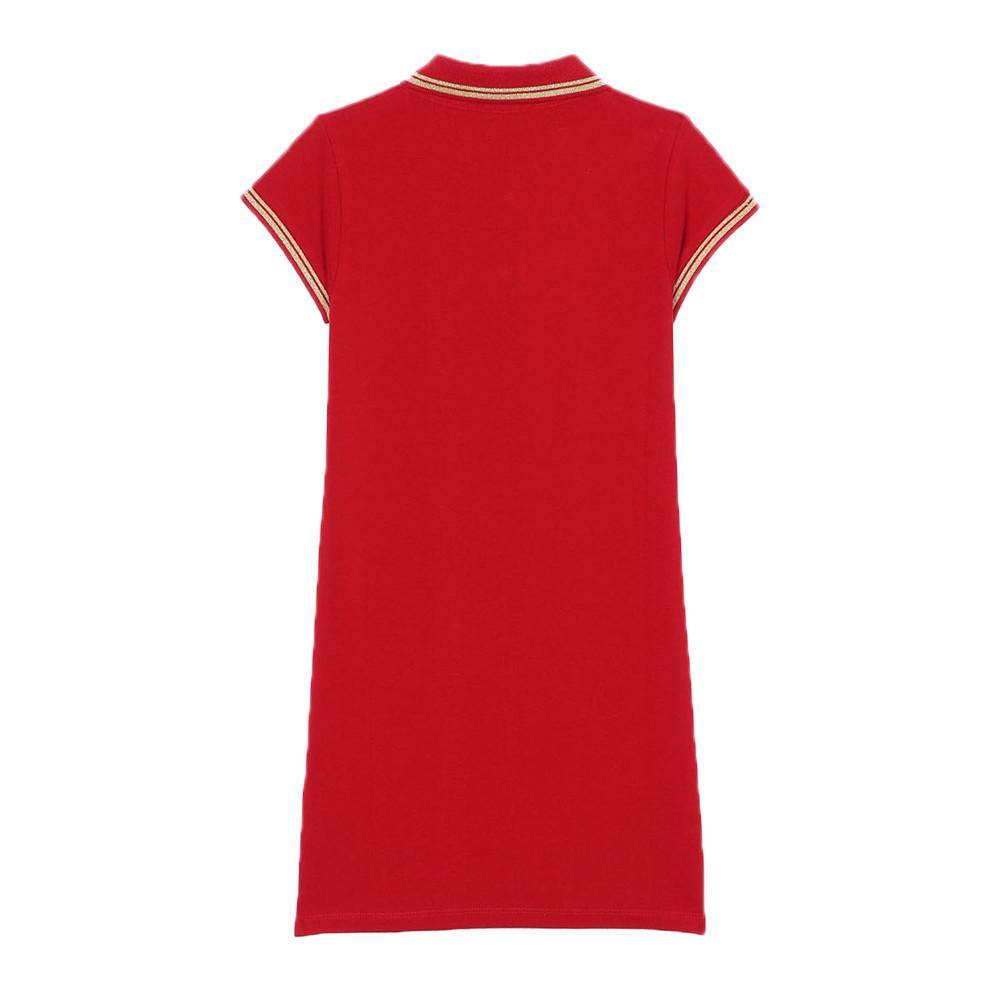 Robe Rouge Fille Kaporal Fadoe vue 2