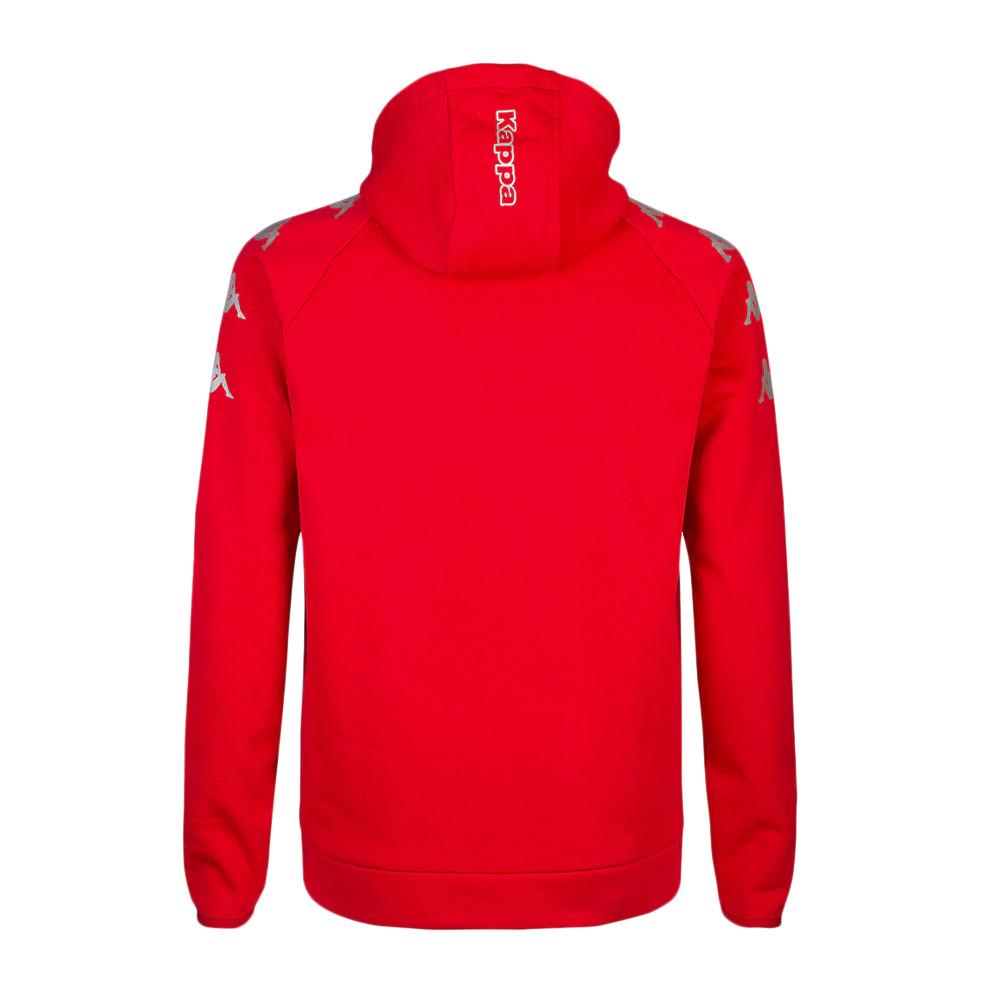 Sweat à Capuche Rouge Garçon Kappa Diano vue 2