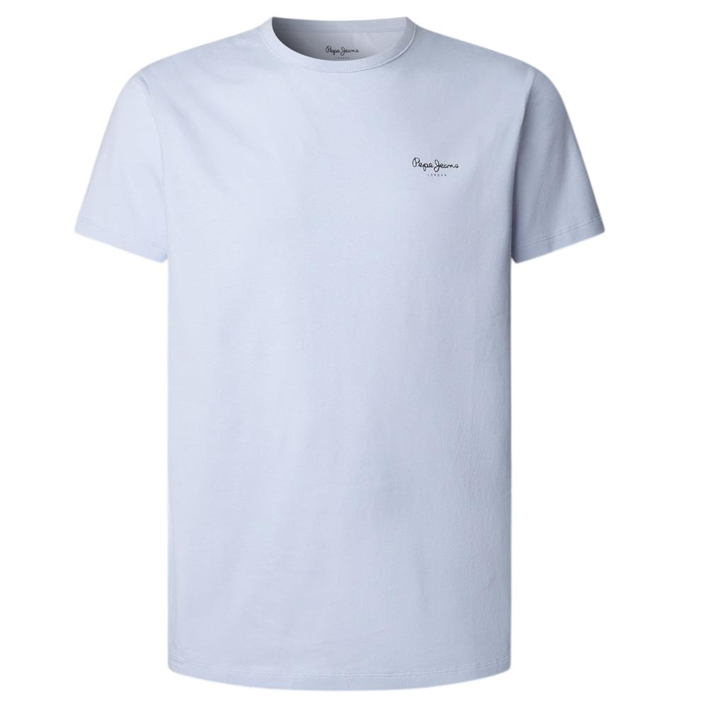 T-Shirt Light Blue Men's Pepe jeans Original affordable