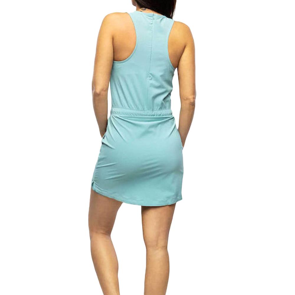 Robe Bleu Femme The North Face NF0A7QCQLV21 vue 2