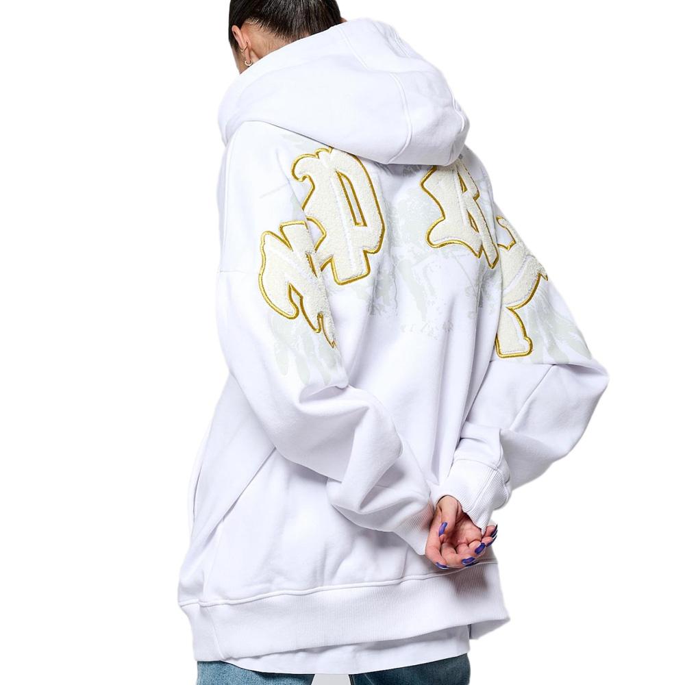 Sweat à Capuche Blanc Homme Kaporal SALTO vue 2