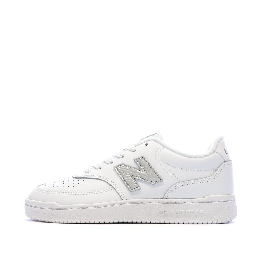 Baskets Blanches Mixte New Balance New Balance W080 pas cher