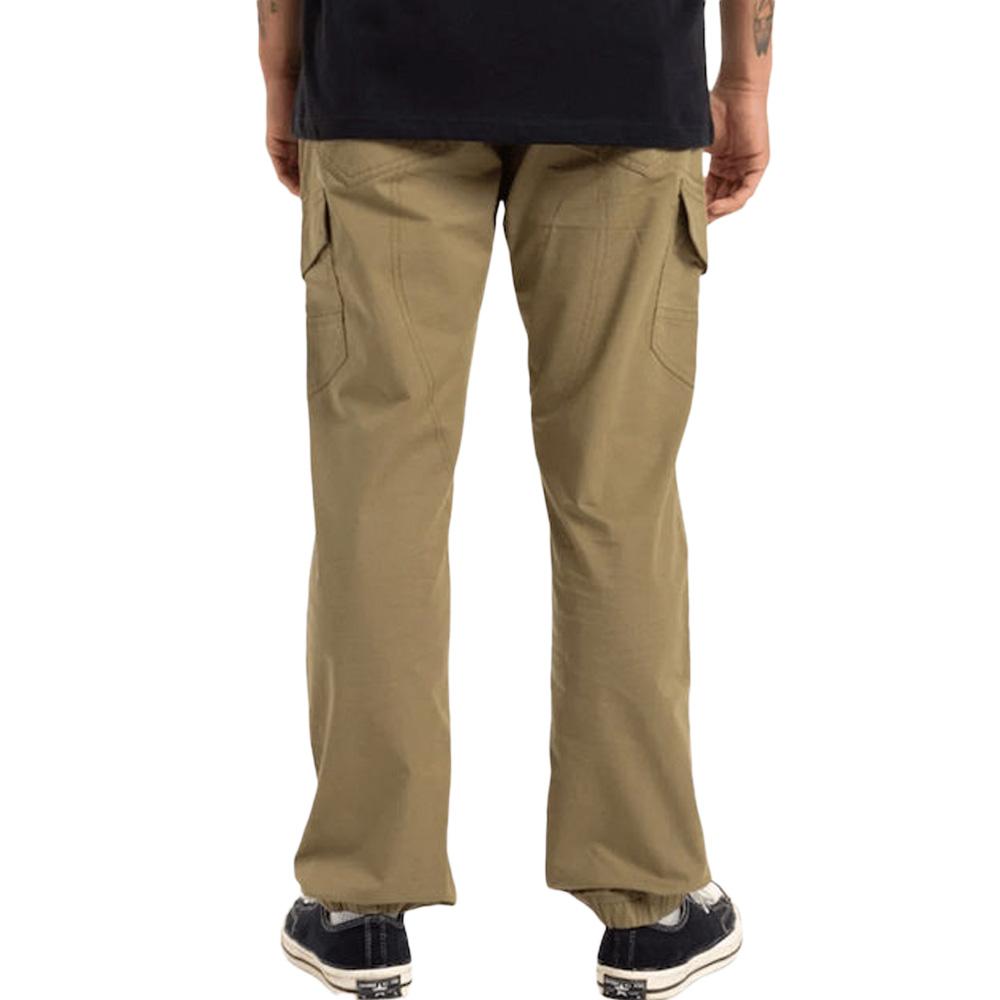 Pantalon Cargo Kaki Homme Quiksilver Cuffed vue 2