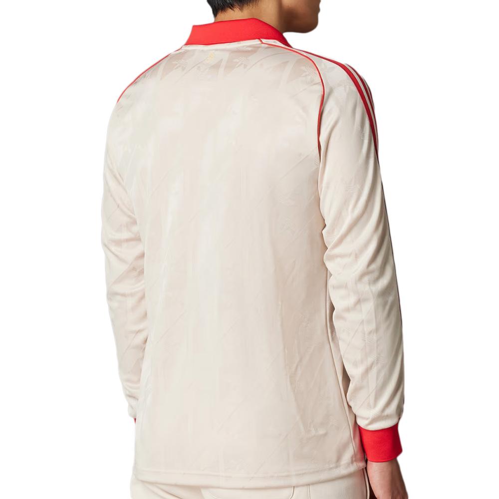 Bayern Munich Maillot Lifestyle Ecru/Rouge Homme Adidas vue 2