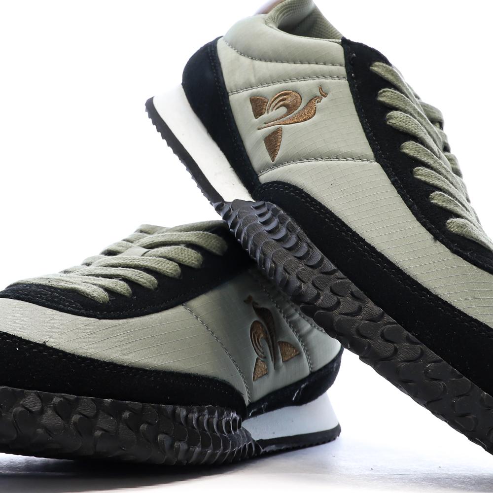 Baskets Vertes/Noires Homme Le Coq Sportif Veloce vue 7