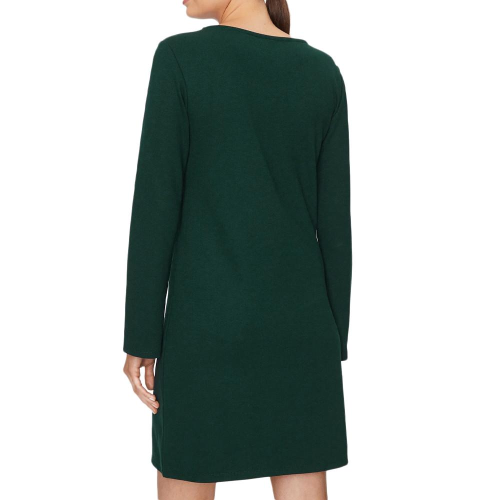 Robe Vert Femme Vila Viarmerone vue 2